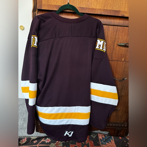 Men's Hockey Replica Twill Away Jersey by K1 Sportswear Minnesota Bulldogs - Picture 4 of 5